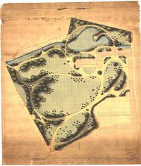 Gartenplan für Haus Meer von Joseph Clemens Weyhe
